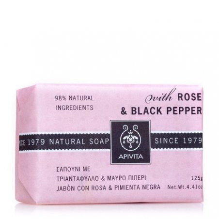 Natural Soap Rose 125g