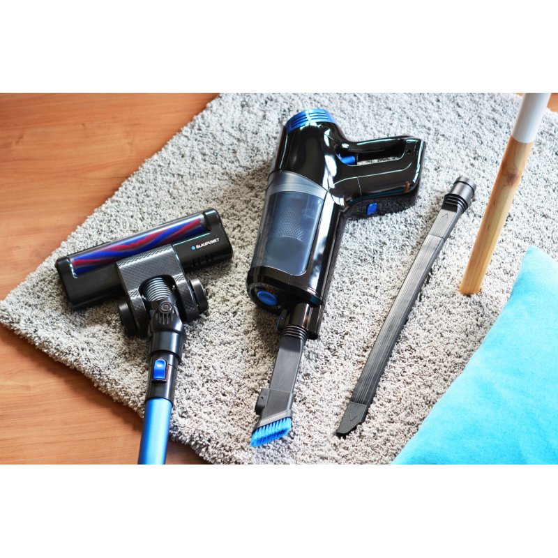 Blaupunkt VCH602BL handheld vacuum Black, Blue Bagless