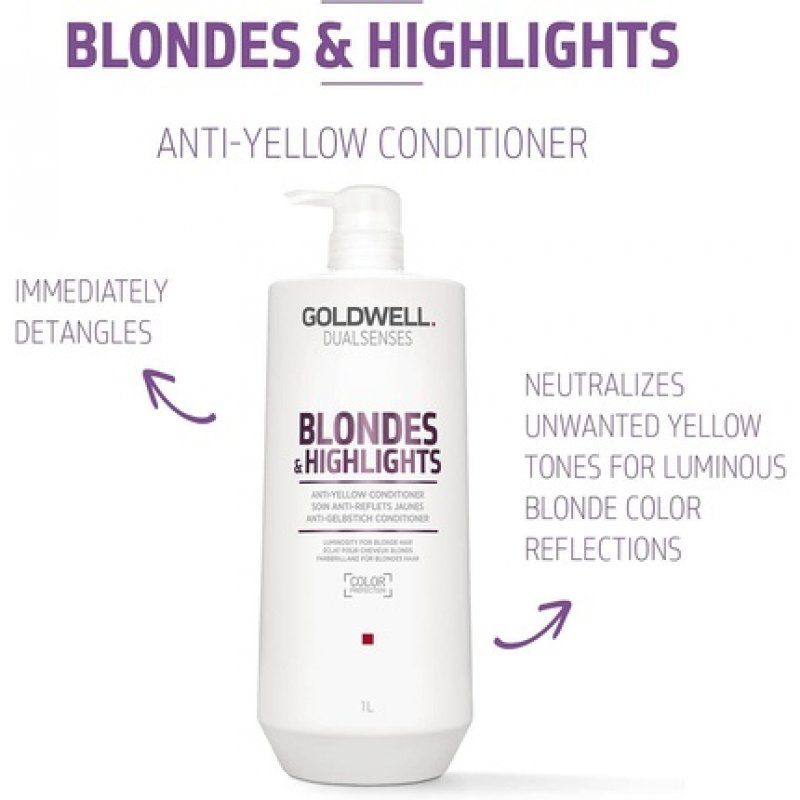 Anti-Yellow Conditioner 1000ml - Blondes &amp Highlights