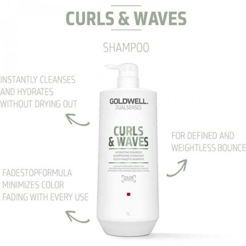 Curls &amp Waves Hydrating Shampoo 1000ml