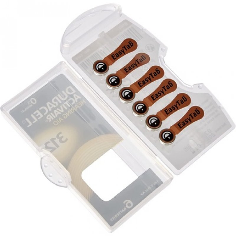 Dura Zinc Air Hearing Aid 312 1.45V  6er