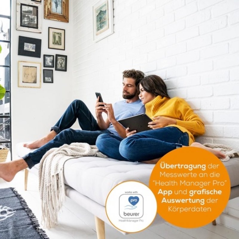 Diagnosewaage BF 880 WIFI (schwarz)