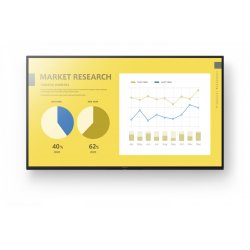 Sony FW-43EZ20L Signage Display Digital signage flat panel 109.2 cm (43") LED Wi-Fi 350 cd/m² 4K Ultra HD Black