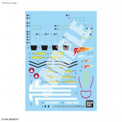 MACROSS - HG 1/100 VF-19 Custom Fire Valkyrie Water Decals - Model Kit