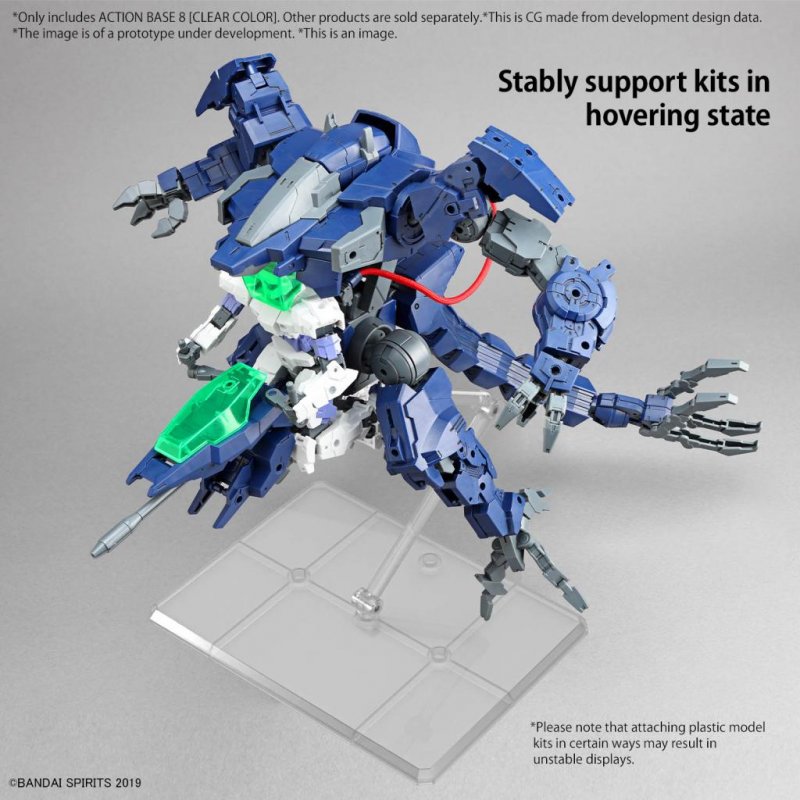 GUNDAM - Action Base 8 (Clear Color) - Model Kit