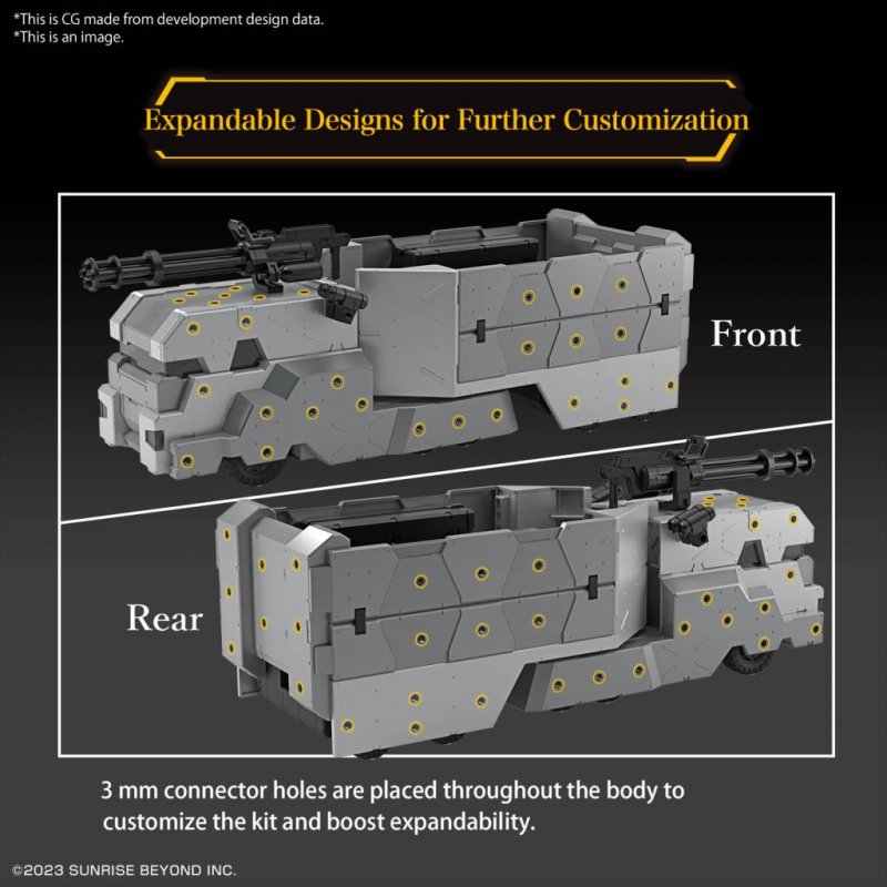AMAIM -HG 1/72 AMAIM Warrior at the borderline Weapon Set 8 -Model Kit