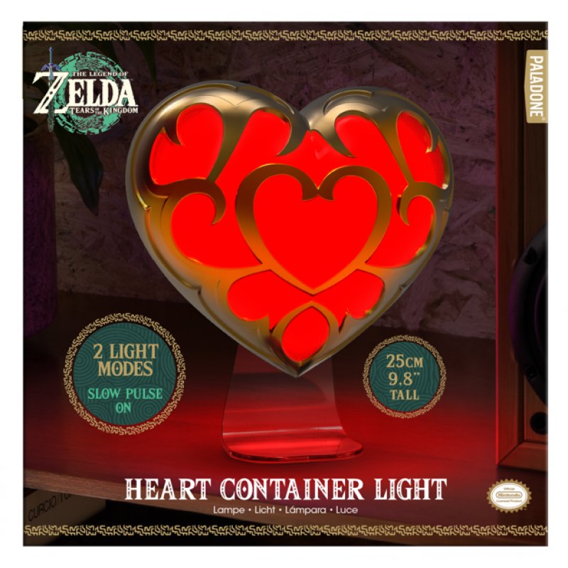 THE LEGEND OF ZELDA - Coeur - Lampe 25cm