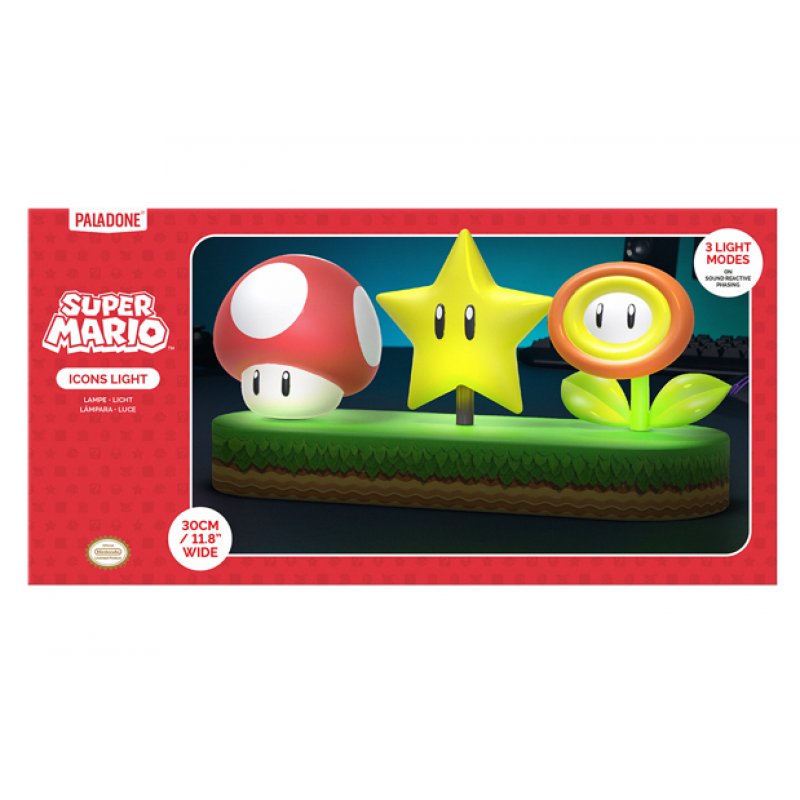 SUPER MARIO - Icones - Lampe 30cm
