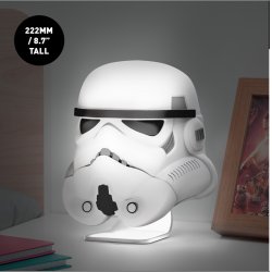 STAR WARS - Casque de Stormtrooper - Lampe 19cm