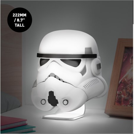 STAR WARS - Casque de Stormtrooper - Lampe 19cm