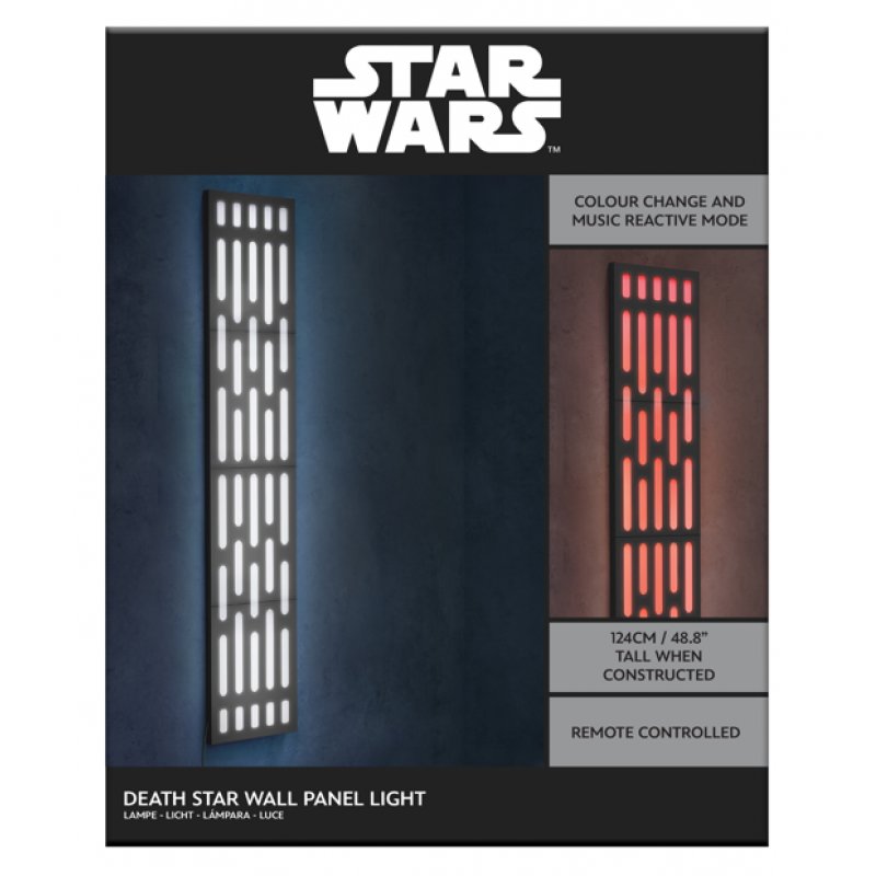 Star Wars - Lampe murale lumineux Étoile de la mort