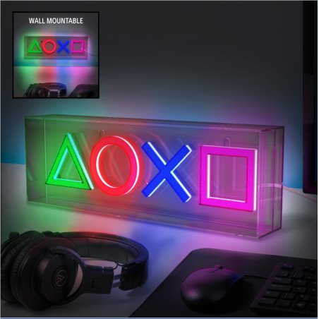PlayStation - Lampe Logo PlayStation Neon LED
