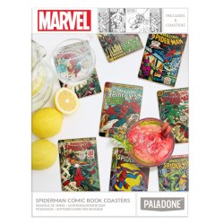 Marvel - Spider-Man - Ensemble de 8 sous-verres couverture de comics