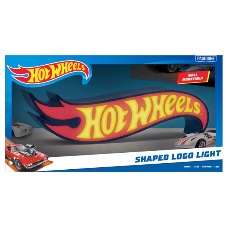 Hot Wheels - Lampe en forme de logo Hot Wheels