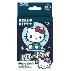 Hello Kitty - Cartes à jouer avec boîte de rangement en métal