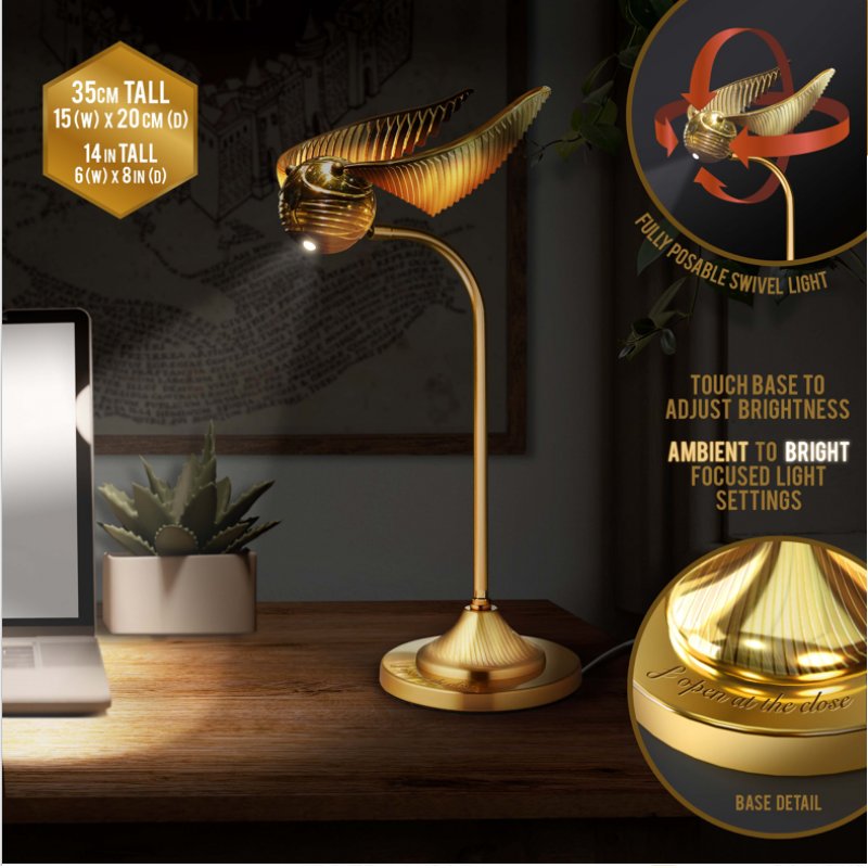 Harry Potter - Lampe de bureau Vif d'or