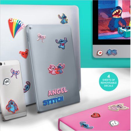Disney - Lilo et Stitch - Set de Stickers Gadget Puffy