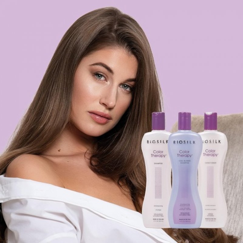 BIOSILK COLOR THERAPY COOL BLONDE SHAMPOO 355ml