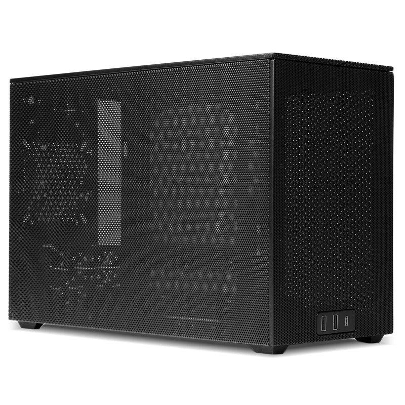 Ssupd Meshroom D Mini-ITX Gehäuse - schwarz