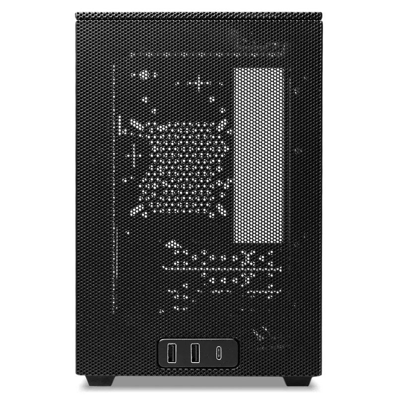 Ssupd Meshroom D Mini-ITX Gehäuse - schwarz