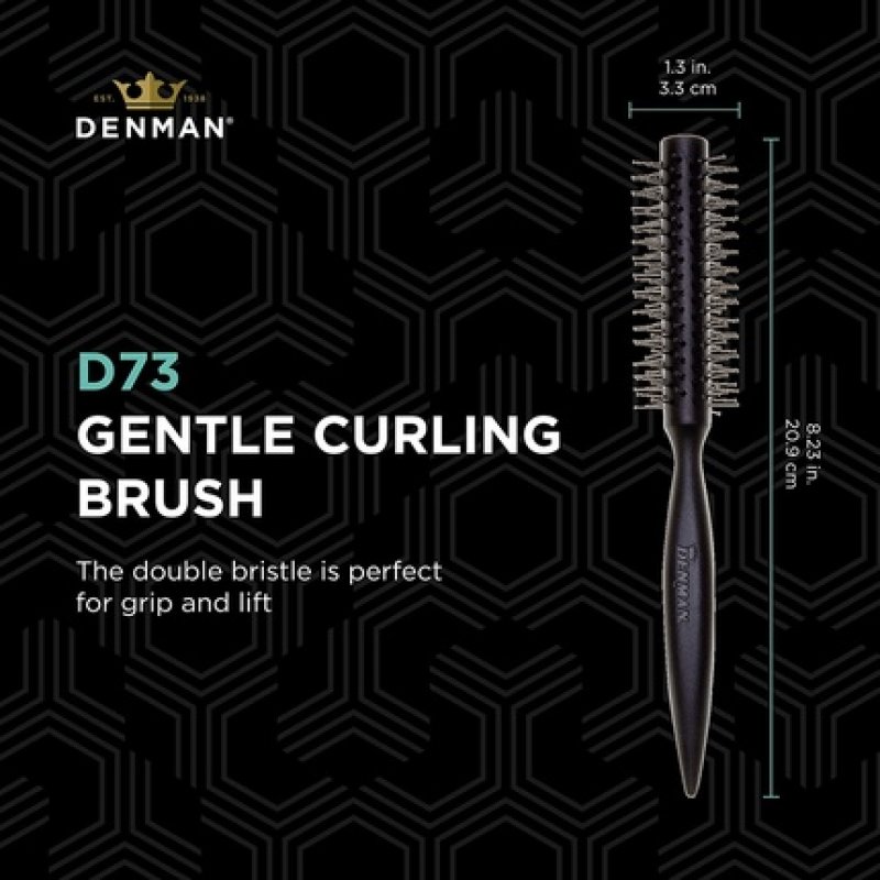 Curling Brush (Nylon, Single Ball-ended Bristle)