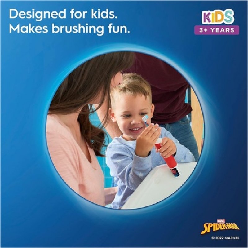 Oral-B Aufsteckb. Kids Spiderman 8er FFU