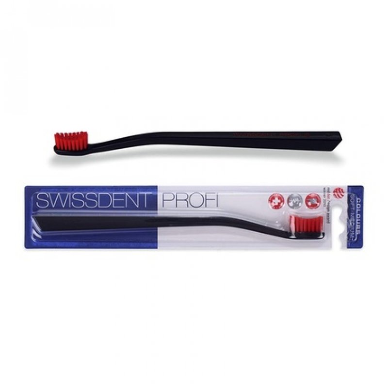Colours Classic Black/Red toothbrush