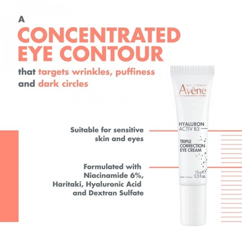 Hyaluron Activ B3 Cuidado de Ojos Triple Corrección 15ml