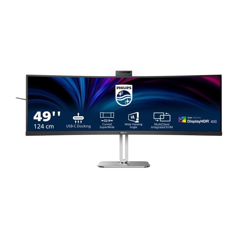 48.8IN 124CM 32:9 VA WLED 5120X1440 75HZ 4S HDR400 USB-C 3