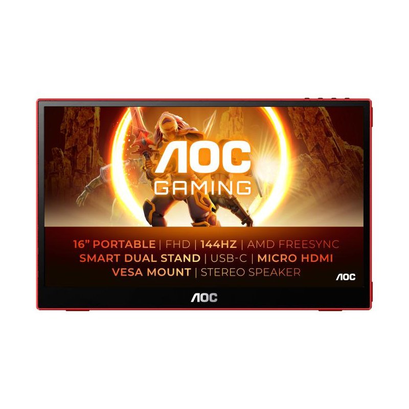AOC 16G3 15.6p FHD portable monitor