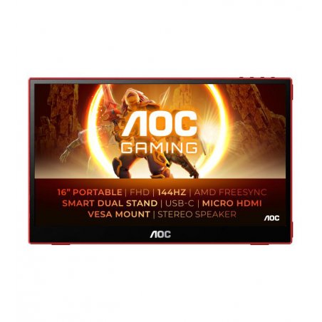 AOC 16G3 15.6p FHD portable monitor