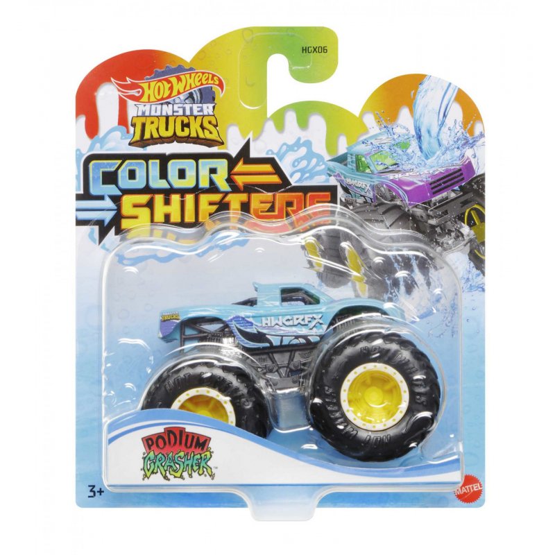 Hot Wheels Monster Trucks 1:64 Color Change Ast 2022 Mix 2 - 21A