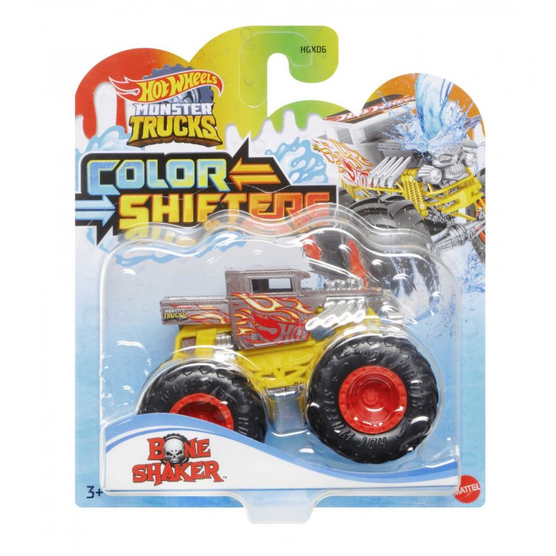 Hot Wheels Monster Trucks 1:64 Color Change Ast 2022 Mix 2 - 21A