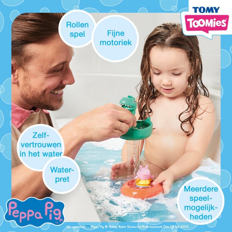 Tomy Peppa Pig Bath playset Multicolour