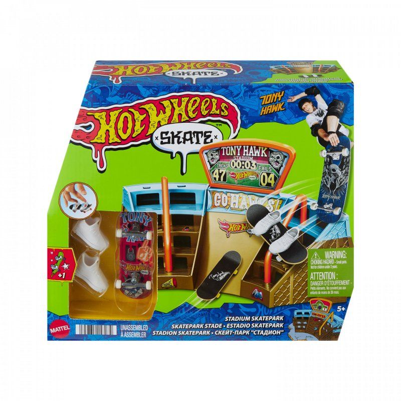 Hot Wheels Action Skate – Assortiment Coffret Skatepark Drop In