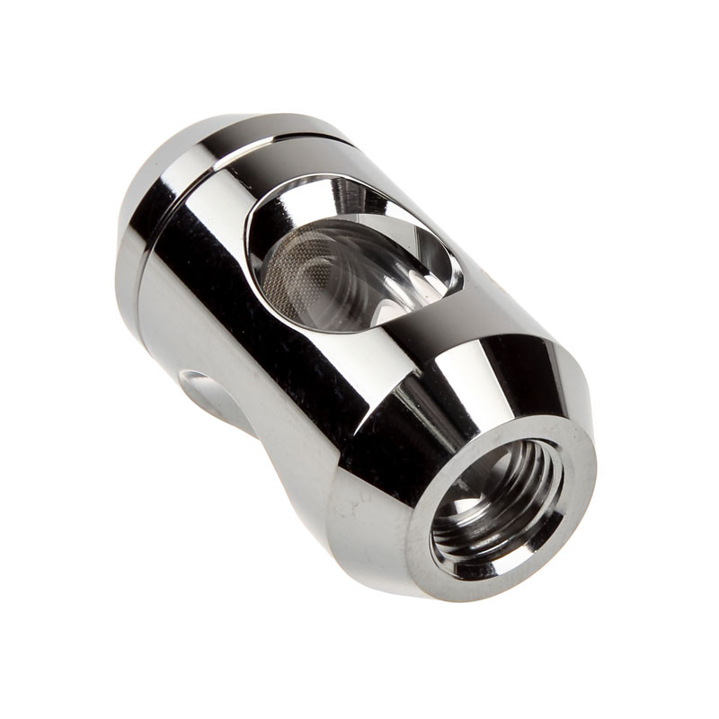 Bitspower In-Line Filter - shiny silver