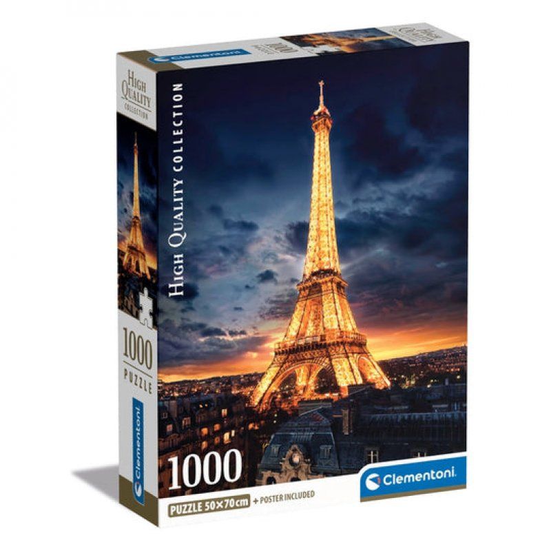 Clementoni 39703 puzzle Jeu de puzzle 1000 pièce(s) Ville