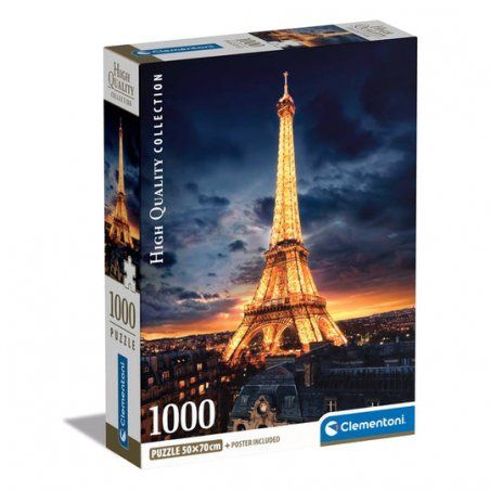 Clementoni 39703 puzzle Jeu de puzzle 1000 pièce(s) Ville