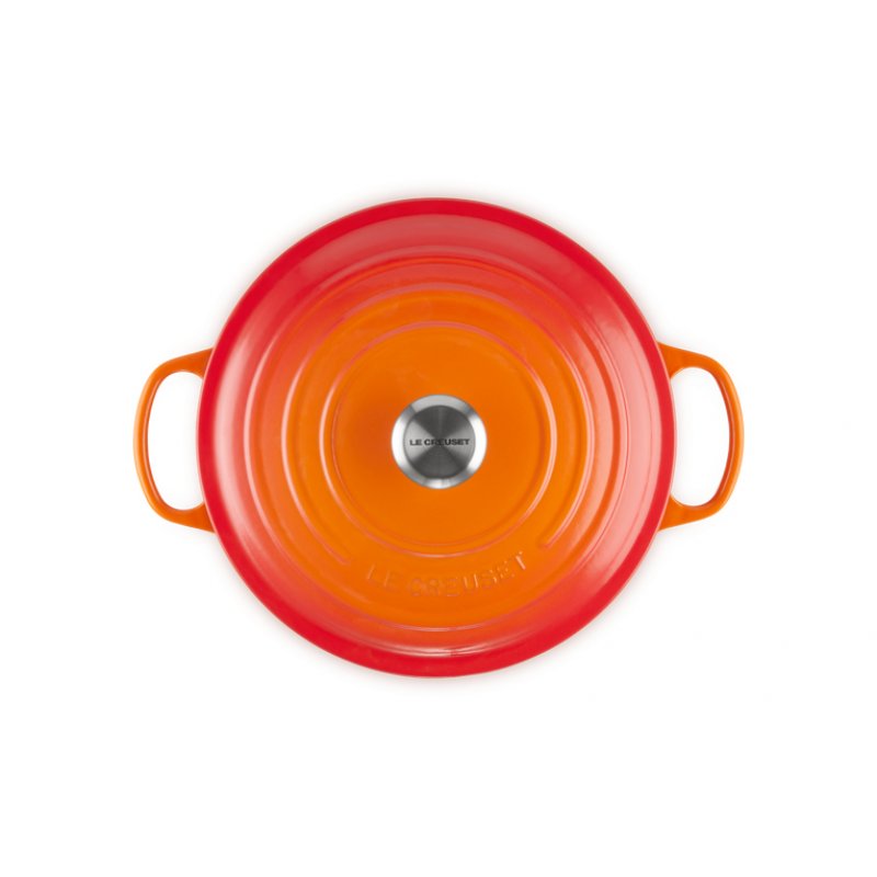 Le Creuset 21177280902430 6.7 L Round Orange, Red