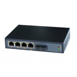 SWITCH 4 RJ45 10/100 FIBER 100FX MULTIMODE SC 2KM