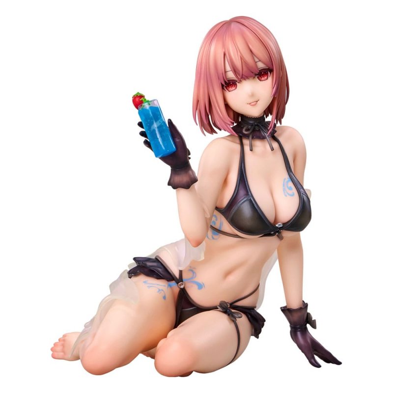 Original Character statuette PVC necömi Illustration One more drink for the vacation 13 cm