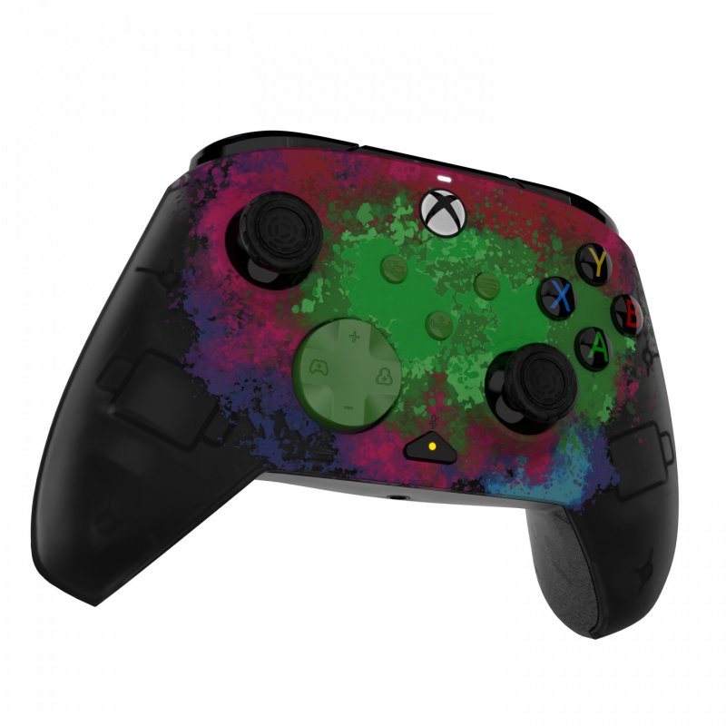 PDP - Manette de jeu filaire avancée REMATCH GLOW Space Dust pour Xbox Series X|S, Xbox One et Windows 10/11