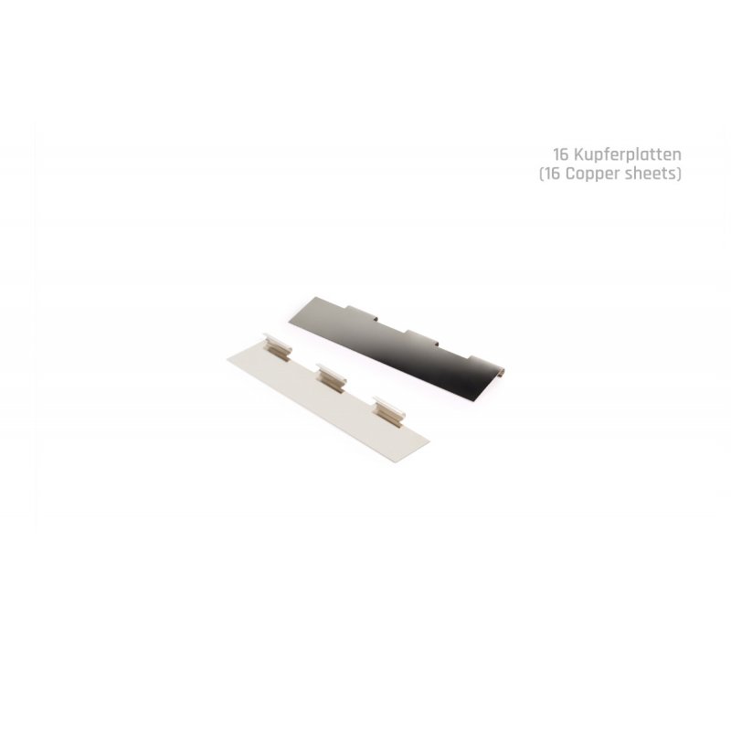 Alphacool ES U-Form RAM-Wasserkühler 8-Fach Set