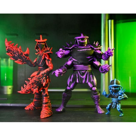 Teenage Mutant Ninja Turtles (Mirage Comics) figurines Shredder Clones Box Set 18 cm