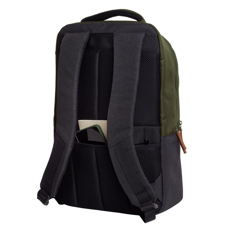 TRUST Rucksack LISBOA bis zu 16 Zoll BACKPACK - GRÜN