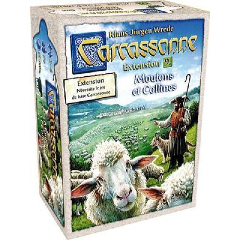 Jeu - Carcassonne : Moutons et Collines (Extension)
