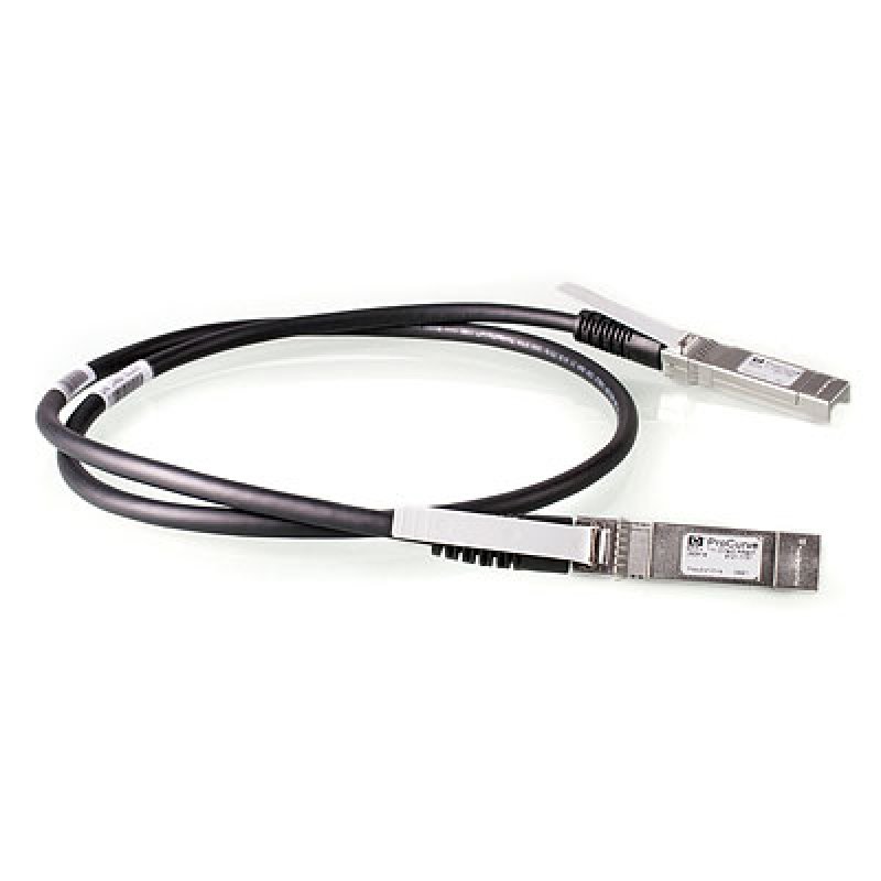 HPE X242 10G SFP 1m coaxial cable Direct Attach Copper SFP Black