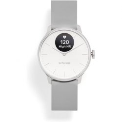 Withings ScanWatch Light Hybrydowy Smartwatch Silver EU