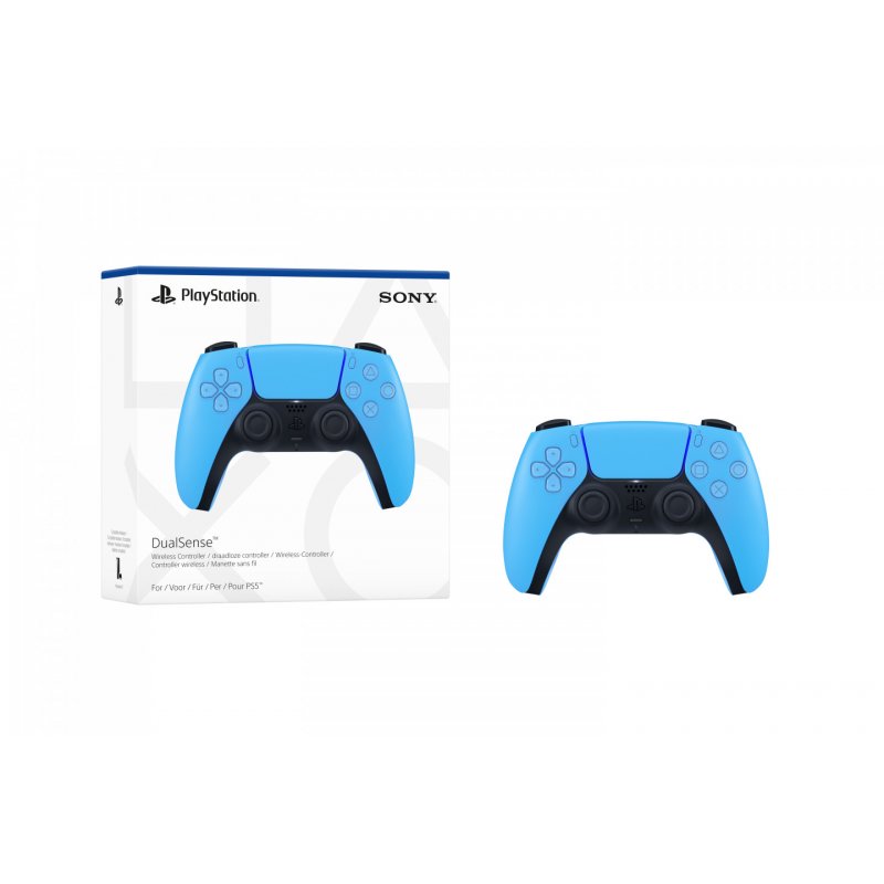 Sony Official PlayStation 5 - DualSense Wireless Controller - Starlight Blue (PS5)