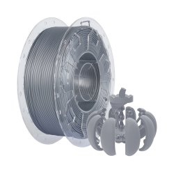 CR PLA Filament Silber, 3D-Kartusche (1 kg, 1,75 mm, auf Rolle)